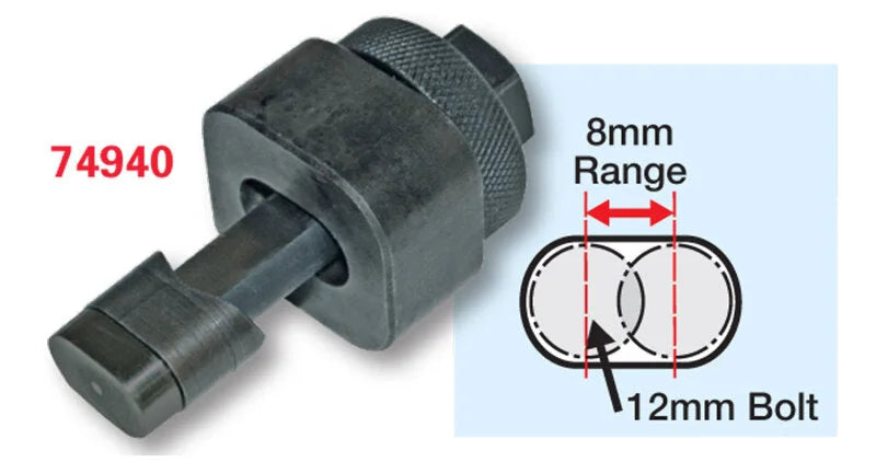 SPC Performance 12x8mm Slot Punch Tool - Main Product View