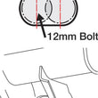 Load image into Gallery viewer, SPC Performance 12x8mm Slot Punch Tool - Detail View