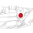 Load image into Gallery viewer, SPC Performance 13-24 Nissan Altima FWD / 17-19 Infiniti QX50 Rear Toe Cam Kit - Side View