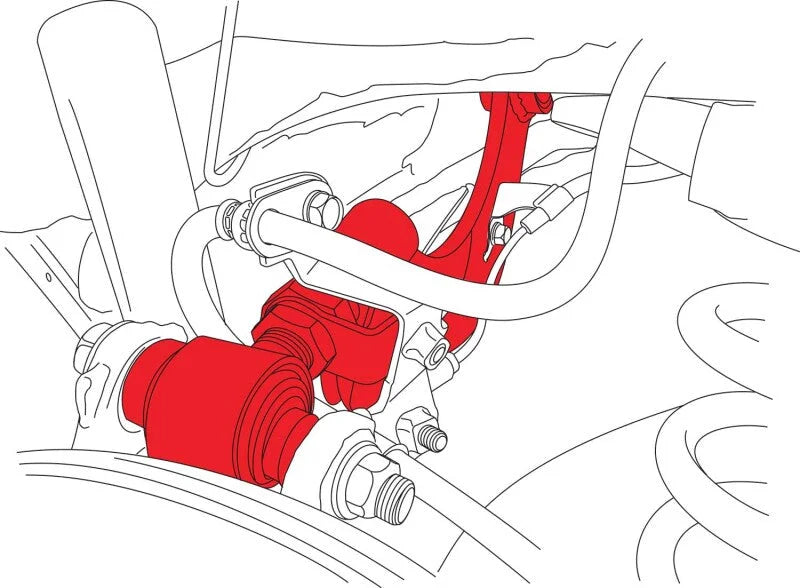 SPC Performance 14-19 Toyota Highlander Rear Control Arm - Side View