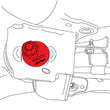 Load image into Gallery viewer, SPC Performance 14-20 Nissan Rogue / 14-22 Nissan Rogue Sport Rear Toe Cam Kit - Side View