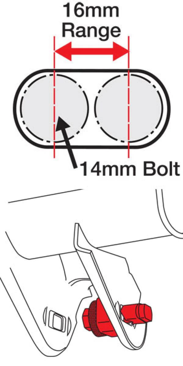 SPC Performance 14x16mm Slot Punch Tool - Detail View