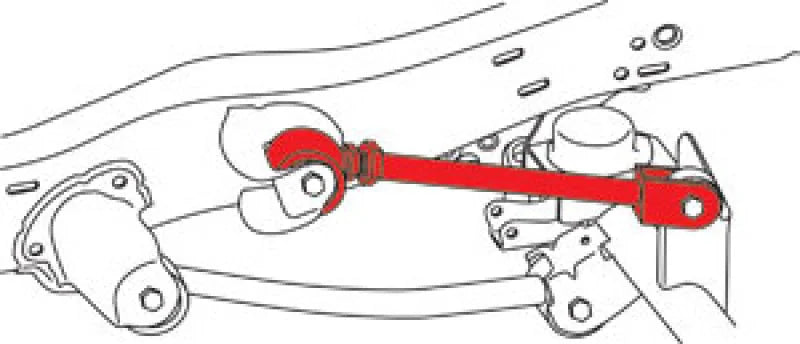 SPC Performance 18-23 Jeep Wrangler / 20-23 Gladiator Front Right Adjustable Upper Control Arm - Side View