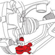 Load image into Gallery viewer, SPC Performance 2016+ Honda Civic Replacement Lower Ball Joint (Does Not Fit Civic Type R) - Detail View