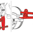 Load image into Gallery viewer, SPC Performance 4-WAY BALL JOINT SEPARATOR - Side View