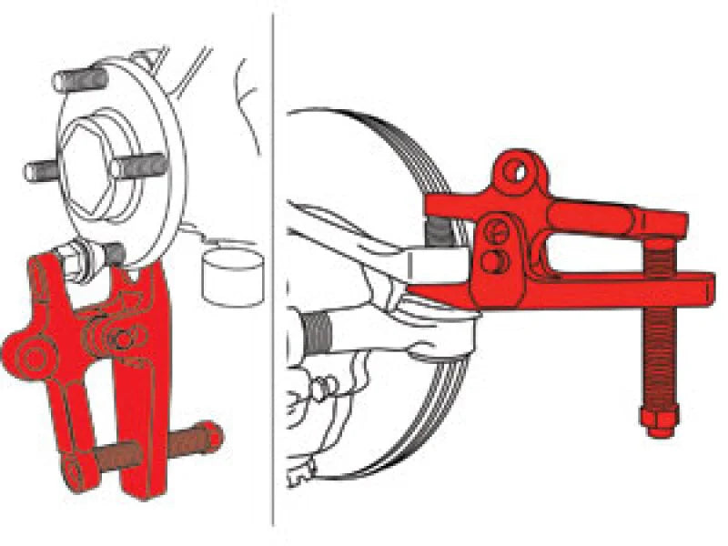 SPC Performance 4-WAY BALL JOINT SEPARATOR - Side View