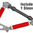 Load image into Gallery viewer, SPC Performance 4in. Aluminum Control Arm Adjusting Sleeve (3/4in. NPT Threads) - Side View