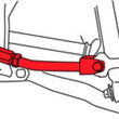 Load image into Gallery viewer, SPC Performance 89-98 Nissan 240SX Rear Adjustable Toe Arm - Side View
