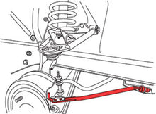 Load image into Gallery viewer, SPC Performance 68-73 Ford Mustang Adj. Caster Rods - Side View