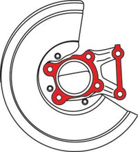 Load image into Gallery viewer, SPC Performance .75 deg. Ford Camber Shim - Side View