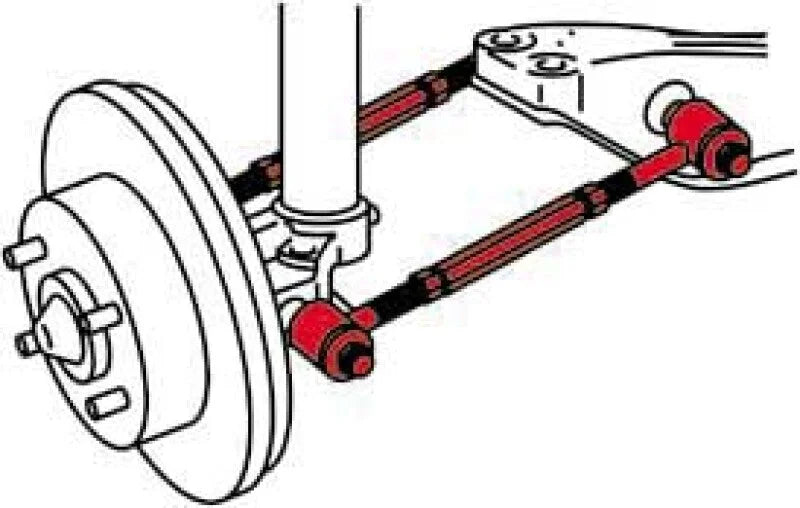 SPC Performance 98-04 Dodge Intrepid/Chrysler Concorde Rear EZ Arm XR Adjustable Control Arm - Side View