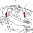 Load image into Gallery viewer, SPC Performance 98-04 Nissan Frontier Front Cam Bolt (2) - Side View