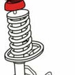 Load image into Gallery viewer, SPC Performance 99-05 VW Golf/Jetta/00-06 Audi TT Front Adjustable Strut Mount - Side View