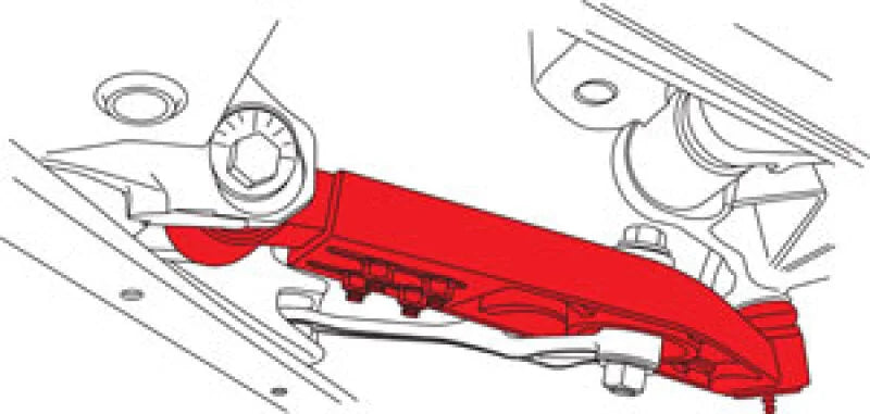 SPC Performance 99-11 Porsche 996/997 06-16 Cayman Front or Rear Adjustable Control Arm (Pair of 2) - Side View