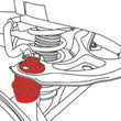 Load image into Gallery viewer, SPC Performance Acura Rear Adjustable - Side View