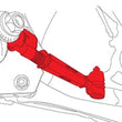 Load image into Gallery viewer, SPC Performance Adjustable Rear Toe Arm - Side View
