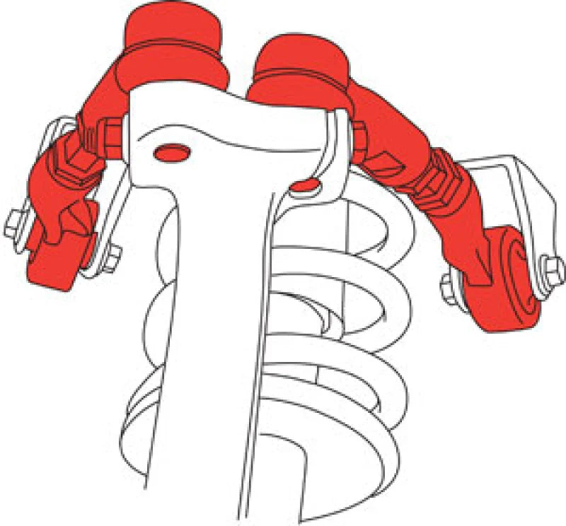 SPC Performance Audi B9 Front Upper Control Arm Set Left & Right Pair - Detail View