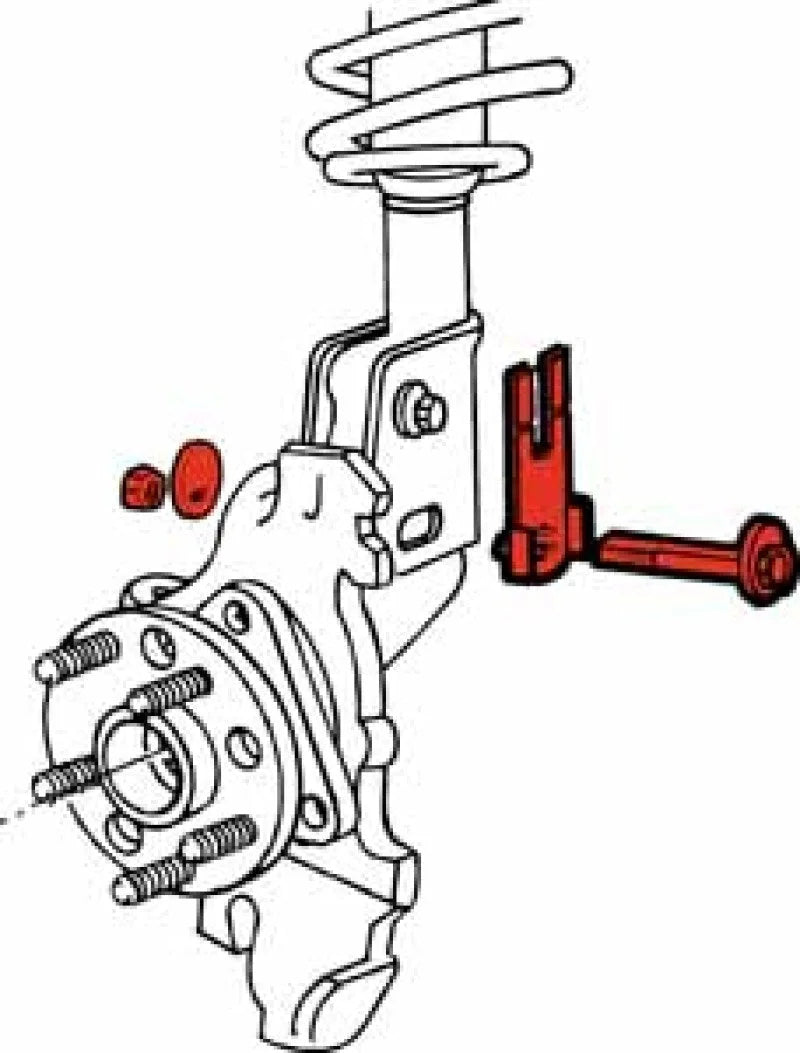 SPC Performance CAMBER ADJUSTMENT KIT - Side View
