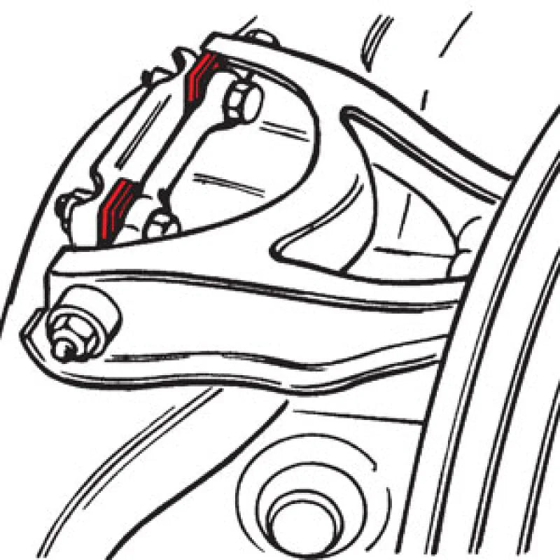 SPC Performance CAS/CAMB SHIMS 1/64 (50) - Side View