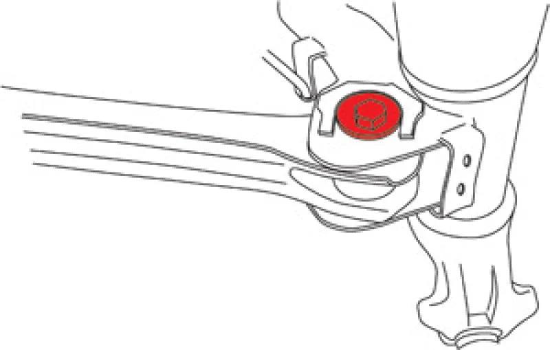 SPC Performance CASTER ADJ CAM KIT(PR) - Side View