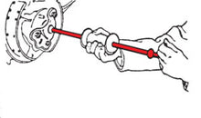 Load image into Gallery viewer, SPC Performance CENTER ROD ASSEMBLE - Side View