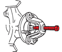 Load image into Gallery viewer, SPC Performance CENTER SCREW FOR 498 - Side View