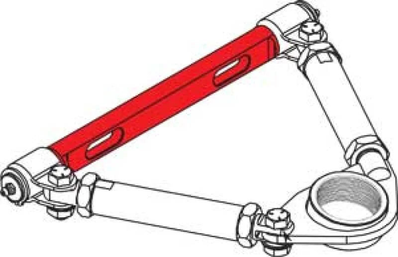 SPC Performance CROSS SHAFT: ALUM 6 in. CNTR - Side View