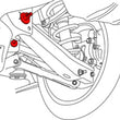 Load image into Gallery viewer, SPC Performance Camaro Rear Camber/Toe Adjustment Kit - Side View