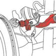 Load image into Gallery viewer, SPC Performance Camber Adjustment Kit Rear 13-15 Lexus GS350 / 14-15 Lexus IS250 - Side View