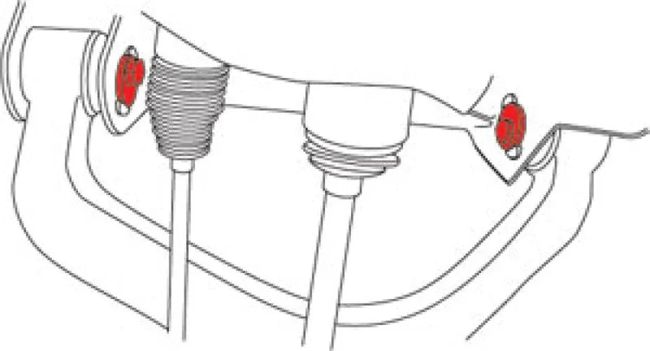 SPC Performance Jeep Liberty Camber/Caster - Side View