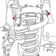 Load image into Gallery viewer, SPC Performance Control Arm Hardware - Side View