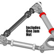 Load image into Gallery viewer, SPC Performance Control Arm Passenger Side 3/4in. Jam Nut - Side View
