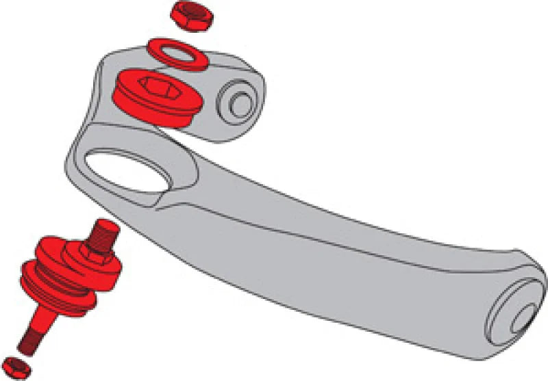 SPC Performance DODGE 1500 ADJ BALLJOINT - Side View