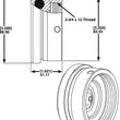 Load image into Gallery viewer, SPC Performance END MOUNT &amp; ADAPTOR ASSY - Side View
