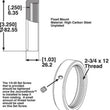 Load image into Gallery viewer, SPC Performance END MOUNT &amp; ADAPTOR ASSY - Side View