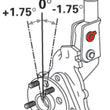 Load image into Gallery viewer, SPC Performance EZ Cam XR Bolts (Pair) (Replaces 17mm Bolts) - Side View