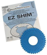 Load image into Gallery viewer, SPC Performance EZ Shim Dual Angle Camber/Toe Shim (Blue) - Main Product View