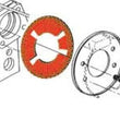 Load image into Gallery viewer, SPC Performance EZ Shim Dual Angle Camber/Toe Shim (Red) - Side View