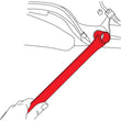 Load image into Gallery viewer, SPC Performance European Alignment Cam Tool - Side View