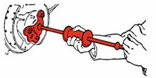 Load image into Gallery viewer, SPC Performance FLANGE AXLE PULLER - Side View