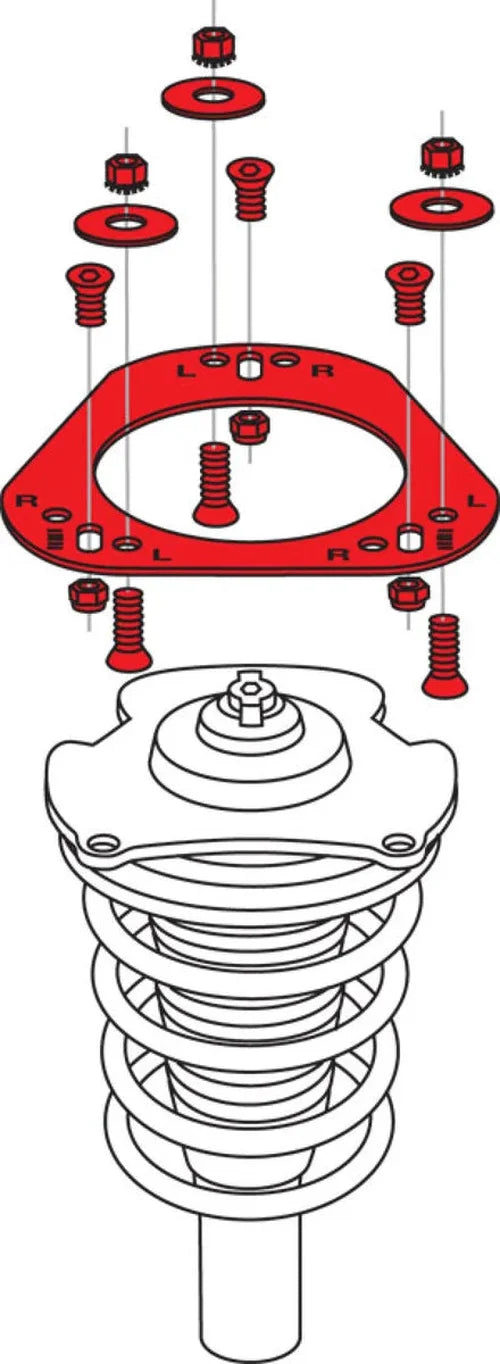 SPC Performance FRT CAMB ADJ-FORD/MERC - Side View