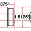 Load image into Gallery viewer, SPC Performance Flex Joint X-AXIS Jeep JK Rear UCA 14mm X 2 X 1.8125 - Side View