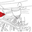 Load image into Gallery viewer, SPC Performance Ford Ranger/Bronco Front Lower Control Arm CAM Kit - Side View