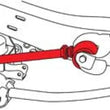 Load image into Gallery viewer, SPC Performance Front Upper Adj. Control Arm w/xAxis Jeep JK - Side View