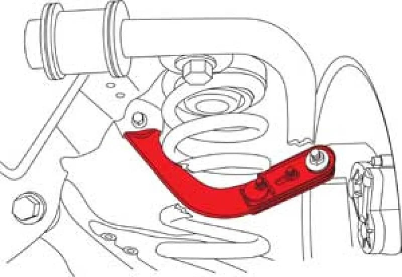 SPC Performance Fusion Adjustable Control Arm - Side View
