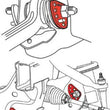 Load image into Gallery viewer, SPC Performance GM Alignment Cam Lock Plate (2) - Side View