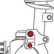 Load image into Gallery viewer, SPC Performance GM HiPer Strut Bolt Kit for 2010 Buick Allure/10+ LaCrosse/11+ Regal - Side View