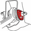 Load image into Gallery viewer, SPC Performance GM LOCKOUT CAM PLATE (2) - Side View