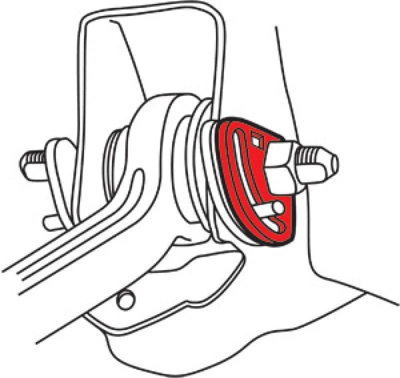 SPC Performance GM MID-SIZED FRONT CAMS - Side View