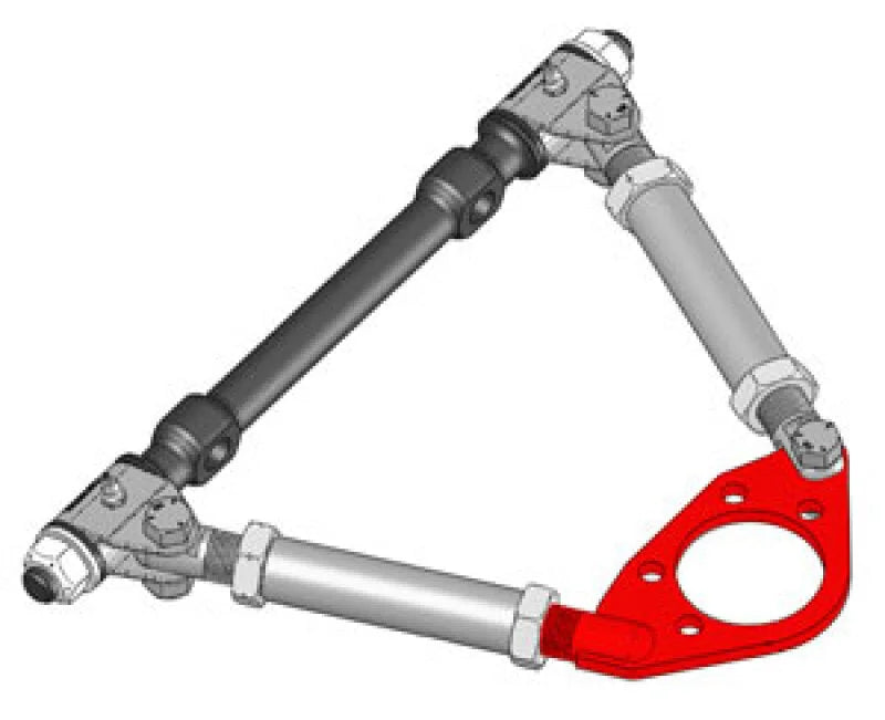 SPC Performance GM Mid Size Metric Driver Side Control Arm Ball Joint Plate (20deg.) - Side View